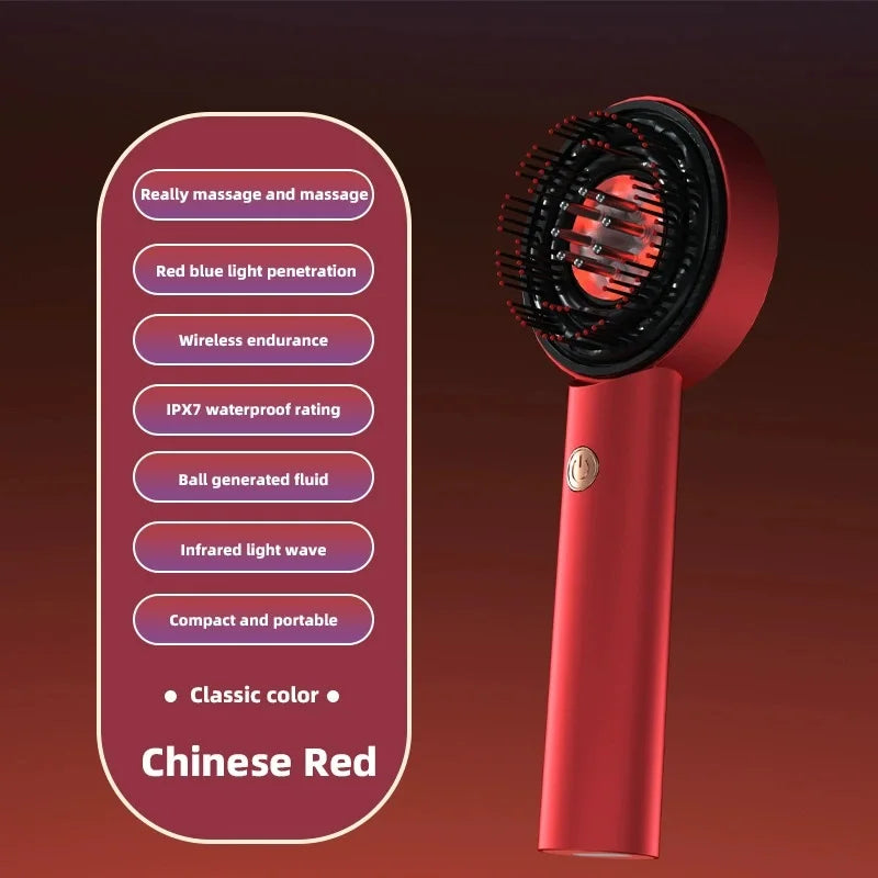 Electric Massage Comb Red light massage comb Scalp Massager for Hair Growth Essence Liquid Nursing Introduced into Scalp