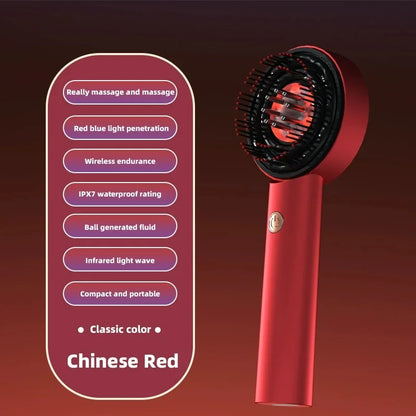 Electric Massage Comb Red light massage comb Scalp Massager for Hair Growth Essence Liquid Nursing Introduced into Scalp