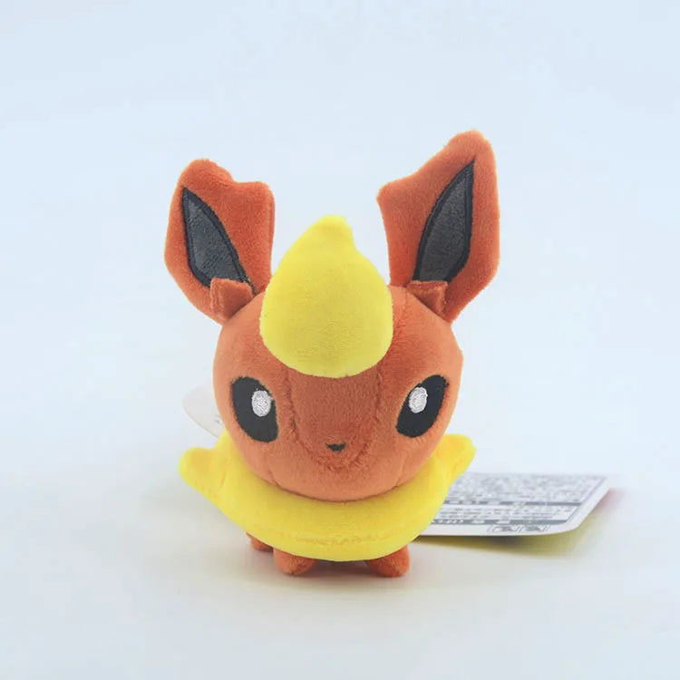 Pokemon Eevee Stuffed Plush Doll Q Version Sylveon Eeveelution Glaceon Leafeon Umbreon Espeon Jolteon Vaporeon Pet Elves Gift