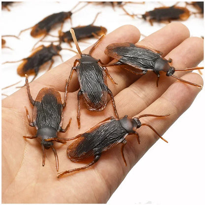 50/10/5PCS Fake Cockroach Centipede Scorpion Kids Trick Props Fake Roaches Plastic Bugs Toy Party Supplies Halloween Decoration