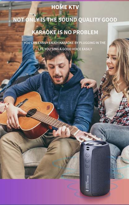ZEALOT S32 5W Wireless Speakers, Portable Subwoofer Speaker, 1800mAh Battery, 10 Hours Playtime Loud Stereo, Booming Bass.