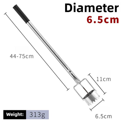 Durable Metal Film Puncher Vegetable Planting and Transplanting Agricultural Film Breaker Plastic Films Puncture Gardening Tool