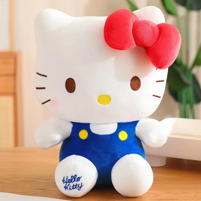 Hello Kitty Plush Toy Sanrio Plushie Doll Kawaii Hello Kitty Stuffed Animals Hello Kitty Cushion Sofa Pillow Home Decor Kid Gift