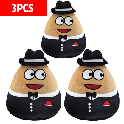 1/4Pcs My Pet Alien Pou Plush Toy Kawaii Alien Pet Doll Cute Pou Stuffed Toys Soft Pillow Plush Animal Gift Toys For Kids Girls