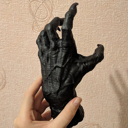 Gothic Witch's Hand Statues Creative Resin Ornament Aesthetic Wall Keys Hanging Rack Bag Hangers Wall Art Sculptures Home Decor
