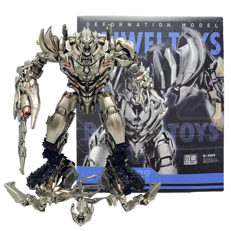 TW1029 Transformation Toys Megatank Galvatron Action Figure Robot Collection Anime Movie Deformation Robot Model Kids Gifts