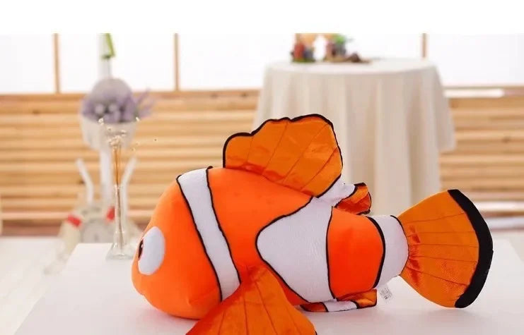 Disney Caroon Movie Finding Nemo Plush Toys Kawaii Marlin Nemo Plush Doll Soft Stuffed Dory Fish Doll Pillow Xmas Gift For Boys