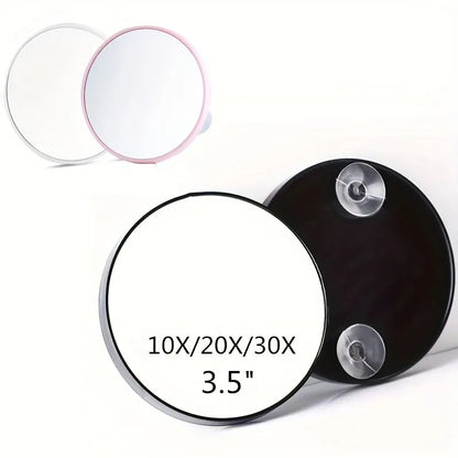 For Bathroom Makeup Mirror 10x20x30x Times Magnification Mirror With Suction Cup Blackhead Magnifying Remove Acne Pore SkinTool
