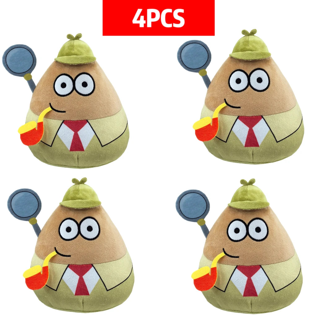 1/4Pcs My Pet Alien Pou Plush Toy Kawaii Alien Pet Doll Cute Pou Stuffed Toys Soft Pillow Plush Animal Gift Toys For Kids Girls