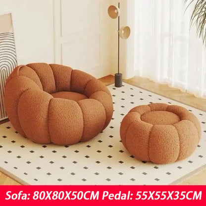 Living Room Angle Sofa Lazy 1 Person Corner Bedroom Sofas Single Relaxing Luxury Aesthetic Sofas Modern Cheap Home Furniture
