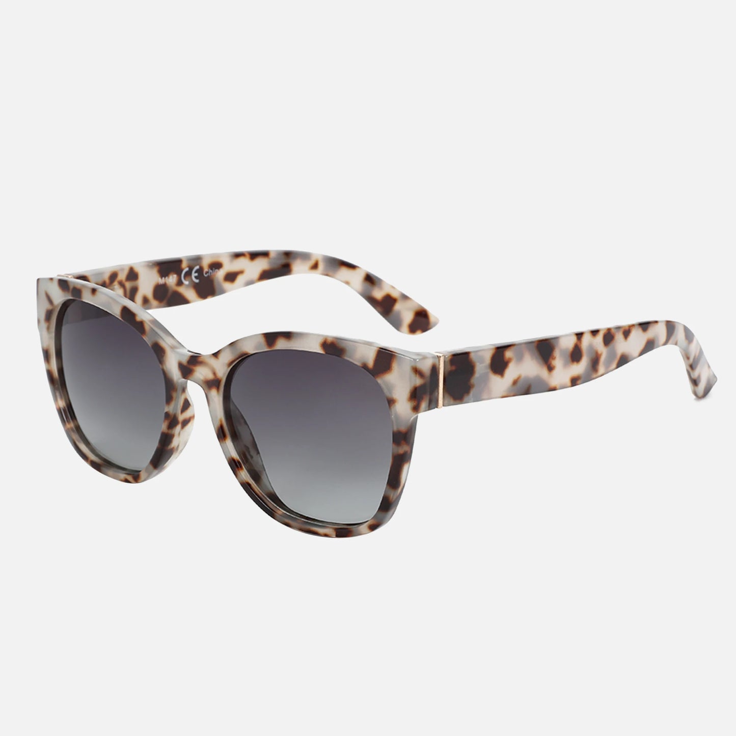 ZENOTTIC Original Thick Butterfly Frame Polarized Sunglasses for Women Chunky Uv400 Protection Shade Sun Glasses