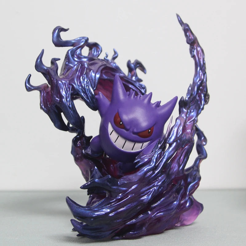 Pokemon Gengar Anime Figure Sun Snorlax Ghost Claw Action Figurine 18cm Pvc Statue Model Desk Decoration Collection Toy Kid Gift