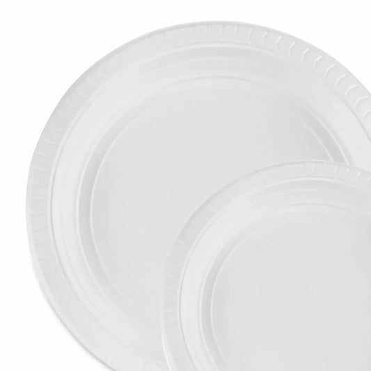 50/100pcs 16CM Organic Disposable Plates Cutlery for Barbecue Cake Pan Office Party Supplies  Restaurant Supplies Birthday Party