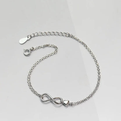 VENTFILLE 925 Sterling Silver Diamond-Studded Butterfly Bracelet Women's Fashion Temperament Flower Adjustable Bracelet