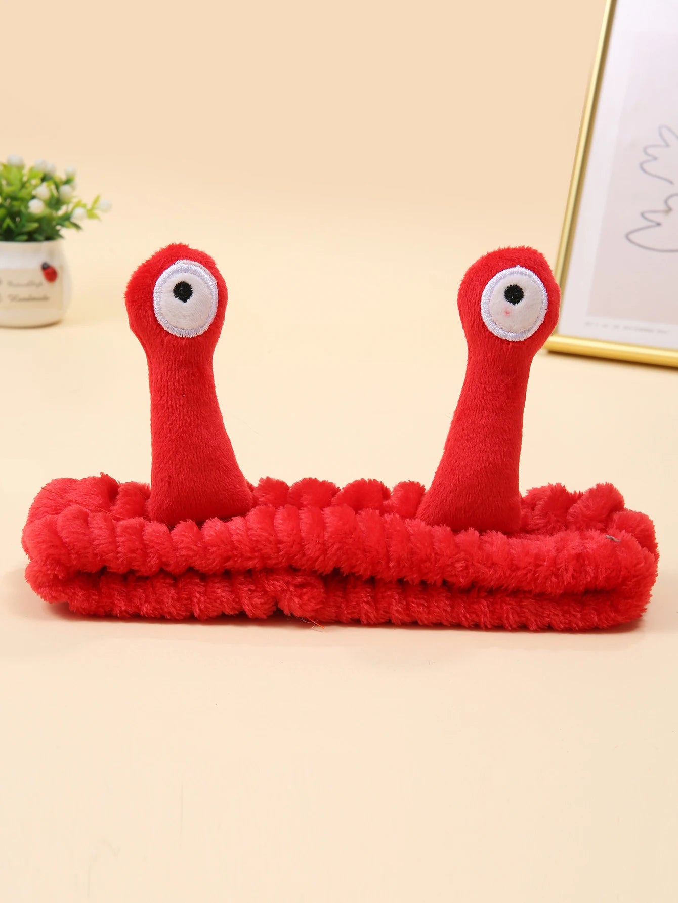 Cute Animal Ears Headbands with Fluffy Ball Soft Coral Fleece Elastic Hair Band For Women Washing Face Makeup Cosmetic