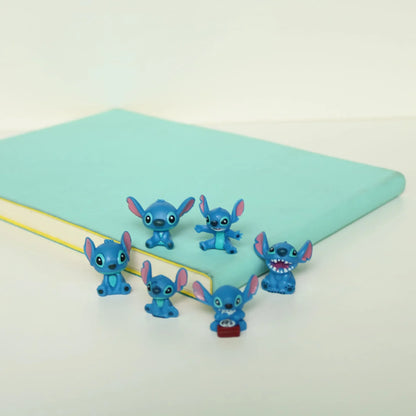 12Pcs MINI Stitch Anime Figurine Dolls 3CM Cartoon Lilo and Stitch Action Figures Collectible Decoration Model Toys Kids Gift