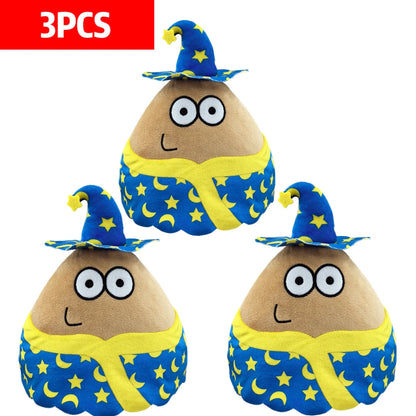 1/4Pcs My Pet Alien Pou Plush Toy Kawaii Alien Pet Doll Cute Pou Stuffed Toys Soft Pillow Plush Animal Gift Toys For Kids Girls