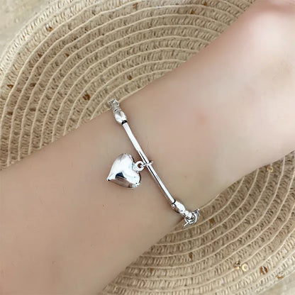 VENTFILLE 925 Sterling Silver Diamond-Studded Butterfly Bracelet Women's Fashion Temperament Flower Adjustable Bracelet