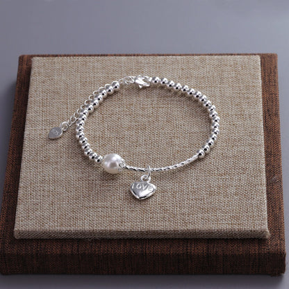 VENTFILLE 925 Sterling Silver Diamond-Studded Butterfly Bracelet Women's Fashion Temperament Flower Adjustable Bracelet