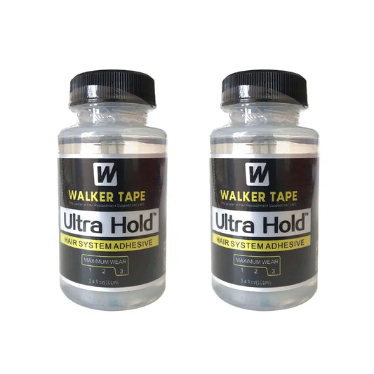 Ultra Hold Brush-on Liquid Bond Hair System Adhesive Silicone Glue For Lace Wig/Toupee/Closure/Beard 3.4/1.4/0.5OZ