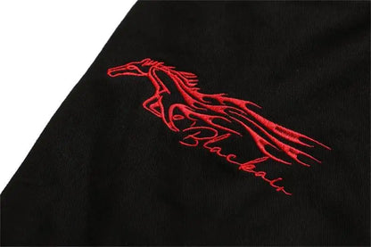 Embroidery Motorcycle Baseball Jackets Men Y2K Harajuku Letter Patchwork Coats Vintage Hip Hop Streetwear Varsity Jacket Unisex