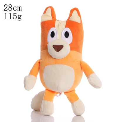 17/28/40cm Bluey & Bingo Family Plush Toys - Cartoon Dog Animals Stuffed Soft Plush Dolls Perfect For Birthday & Christmas Gifts