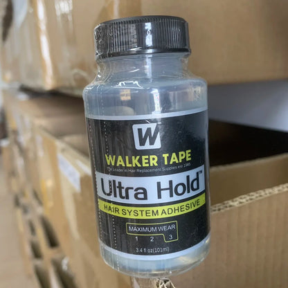Walker Tape Ultra Hold Hair System Adhesive Maximum Wear 3 3.4 fl oz 101 ml Lace Wigs & Toupees