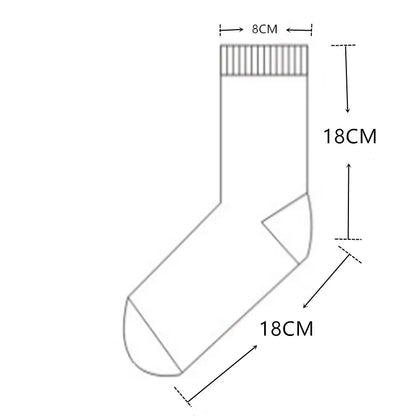 Mid Tube Cotton Socks for Sports Skateboarding with Unique Ghost Face Role-playing Design colour socks