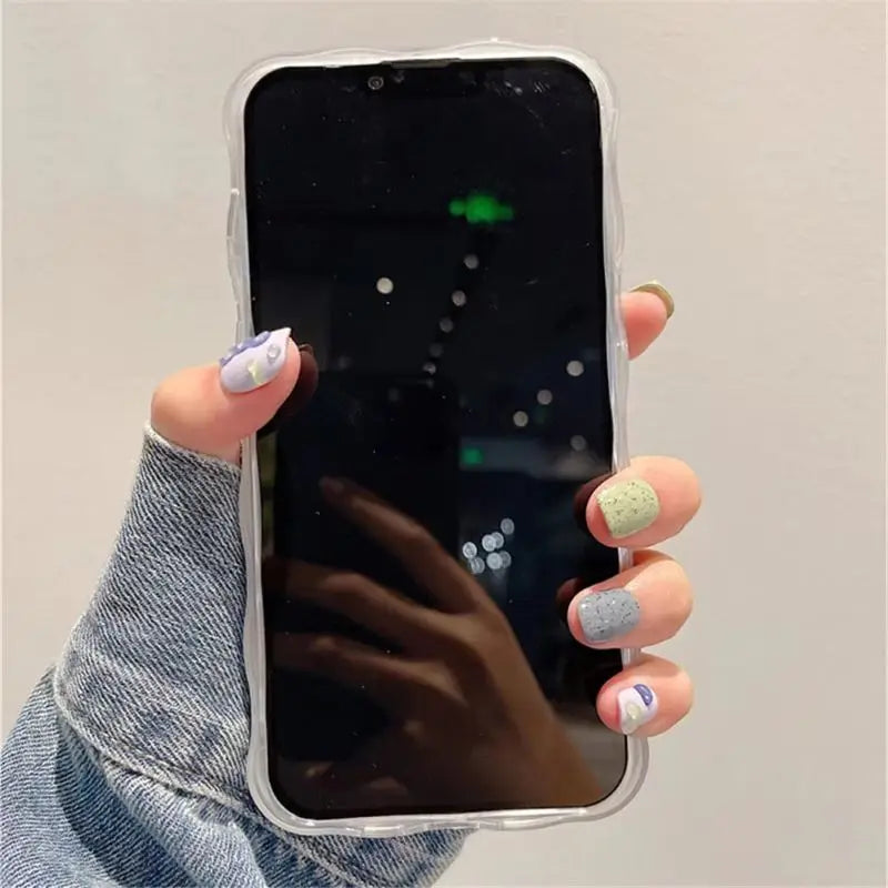 1 PC Luxury Laser Oil Painting Flowers Phone Cases For iPhone 16 15 14 13 12 11 Pro Max Plus