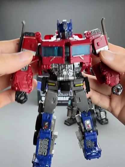 Transformation Toys Robot Car Alloy Plastic YS04A Optimu Prim Action Figure Anime Movie Series Children Birthday Gift