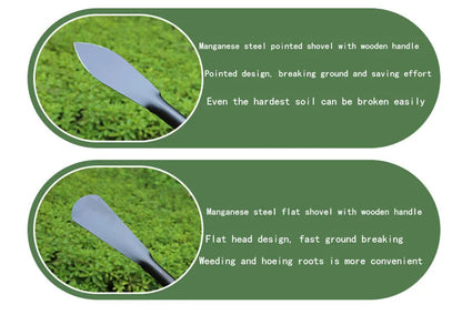 Multifunctional Garden Tool Shovel Dig Wild Vegetables Drive Sea Plant Flowers Shovel Soil Thickening Iron Hoe Weeding Shovel