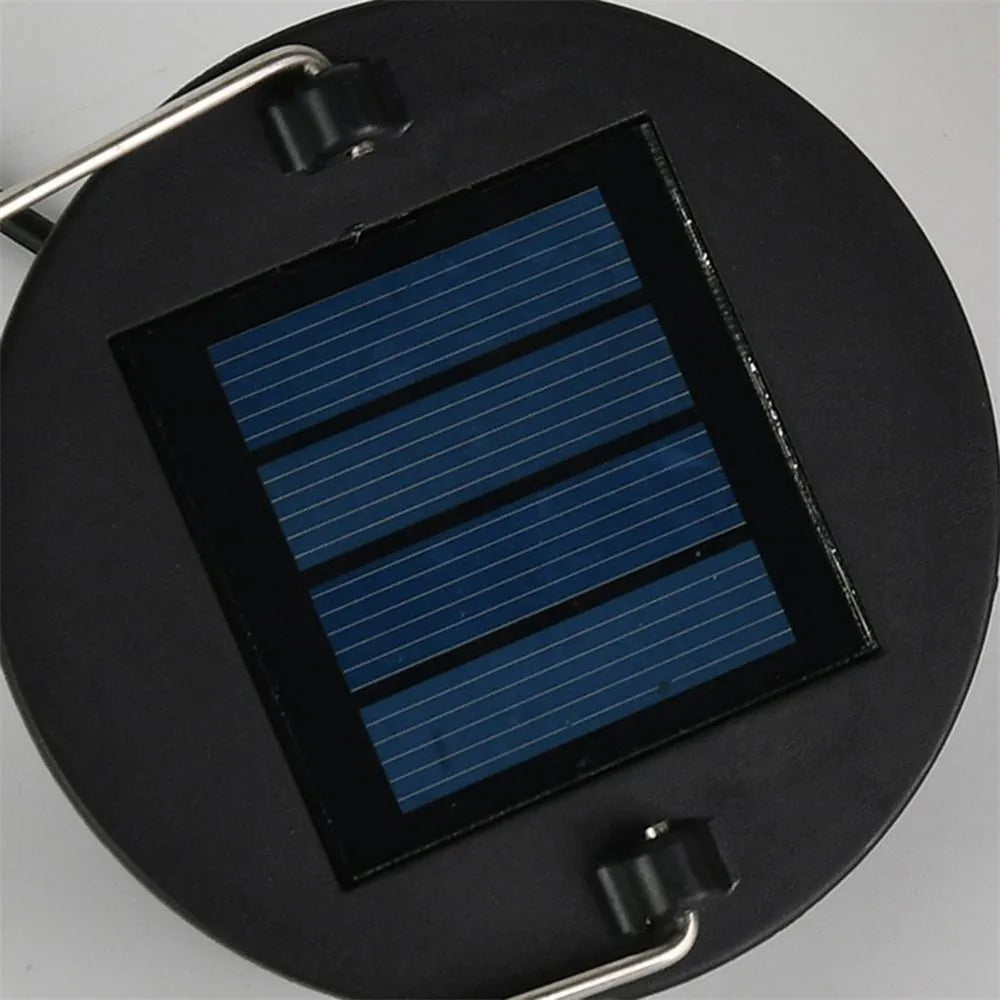 Outdoor Water Drop Shaped Solar Projection Light Waterproof Hollowed-out For Garden Patio Stair Fence Street Landscape Balcony O