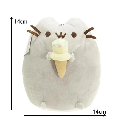 Multiple Pusheen Plush Throw Pillows Cute Home Bedroom Cartoon Stuffed Model Dolls Toys Girl's Room Decoration Christmas Gifts