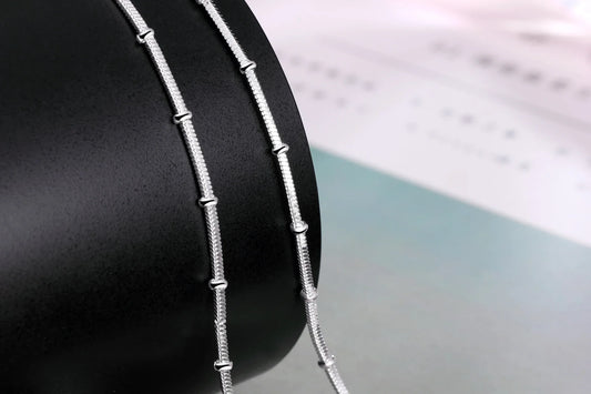 45-60cm 925 Sterling Silver Snake Chain Necklace Jewelry European Style Popular Women Mens Cute Charms Fashion Christmas Gift