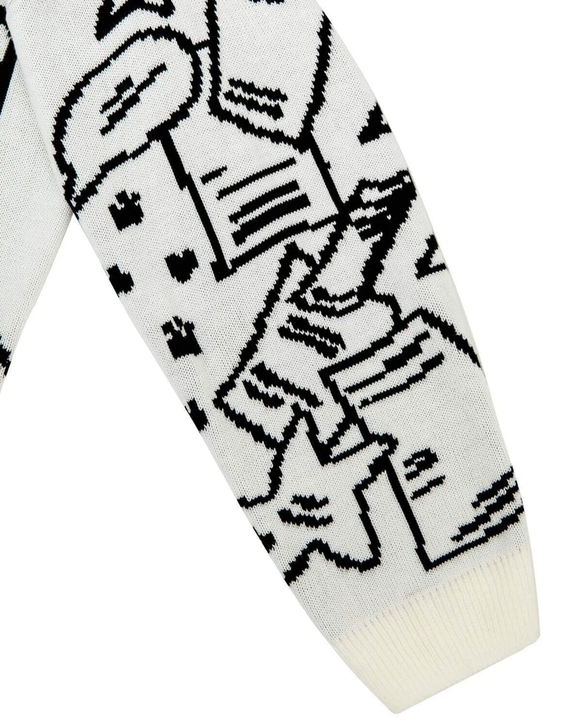 Vintage Cartoon Knitted Women Sweaters Winter Casual Oversize Men Fashion Streetwear Tops Harajuku Pullover Y2k Clothes 90s Goth