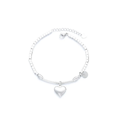 VENTFILLE 925 Sterling Silver Diamond-Studded Butterfly Bracelet Women's Fashion Temperament Flower Adjustable Bracelet