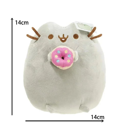 Multiple Pusheen Plush Throw Pillows Cute Home Bedroom Cartoon Stuffed Model Dolls Toys Girl's Room Decoration Christmas Gifts