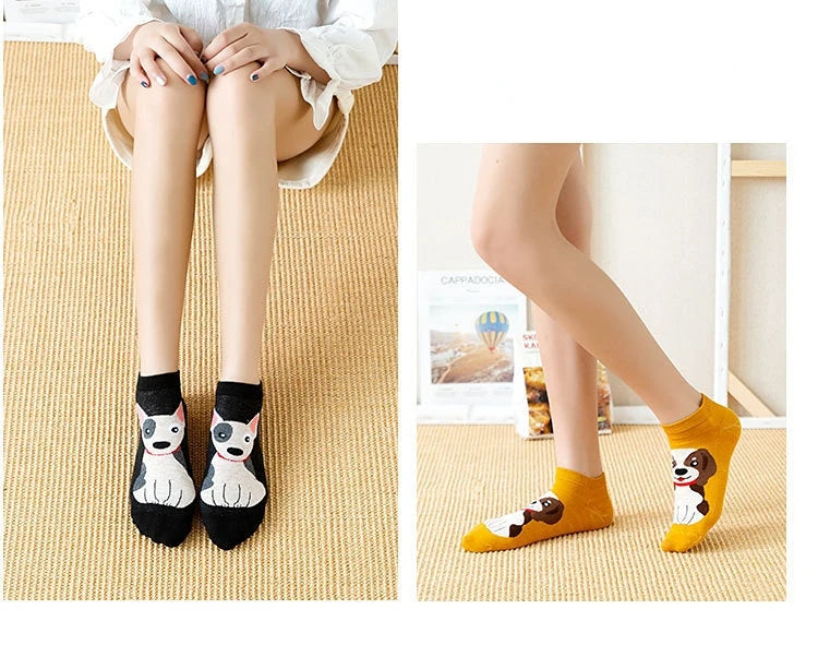 5 Pairs Lolita Japanese Woman Cute White Short Socks Set Girl Spring Summer Sweet Ruffle Lovely Cotton Socks For Women