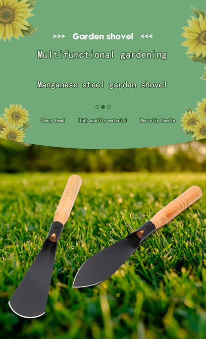 Multifunctional Garden Tool Shovel Dig Wild Vegetables Drive Sea Plant Flowers Shovel Soil Thickening Iron Hoe Weeding Shovel