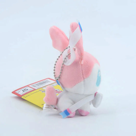 Pokemon Eevee Stuffed Plush Doll Q Version Sylveon Eeveelution Glaceon Leafeon Umbreon Espeon Jolteon Vaporeon Pet Elves Gift