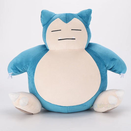 Genuine 25cm Snorlax Pokemon Cartoon Plush Toys Anime Movie Pocket Monsters New Rare Soft Stuffed Animal Doll Gift