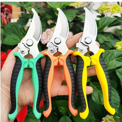 Professional Garden Scissors for Branch Trimming Fruit Tree Pruning Heavy Duty Household Gardening Shears