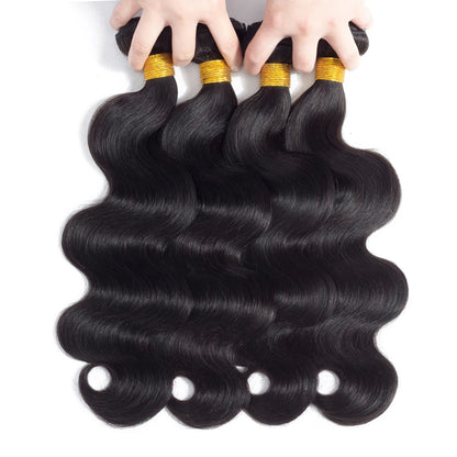 Hot Sale #4 Brown Body Wave Bundles 1/3/4 Brazilian Human Hair Weave Bundles Hair Extension Tissage Human Hair Bundles Remy Hair