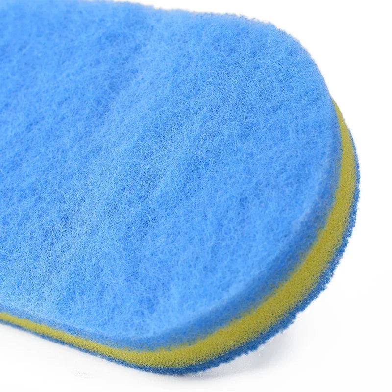 Kitchen Bathroom Toilet Cleaning magic sponge Glass Wall Cleaning  Bath Brush Handle Sponge Ceramic Window Slot Clean Brush