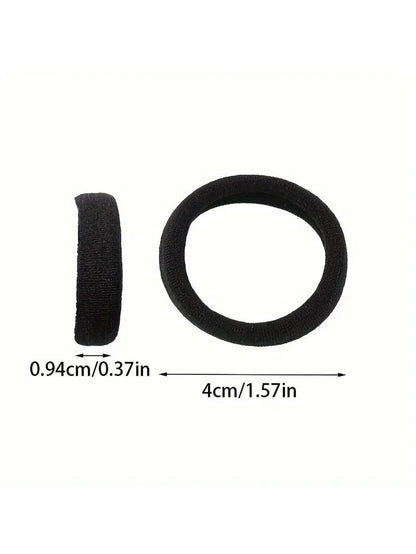 30-150PCS Women Girls Candy Colors Nylon Basic Scrunchie Hair Tie Ponytail Hold Hair Rubber Bands Fashion Hair Accessories