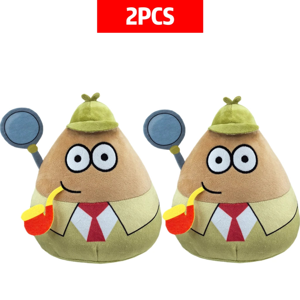 1/4Pcs My Pet Alien Pou Plush Toy Kawaii Alien Pet Doll Cute Pou Stuffed Toys Soft Pillow Plush Animal Gift Toys For Kids Girls
