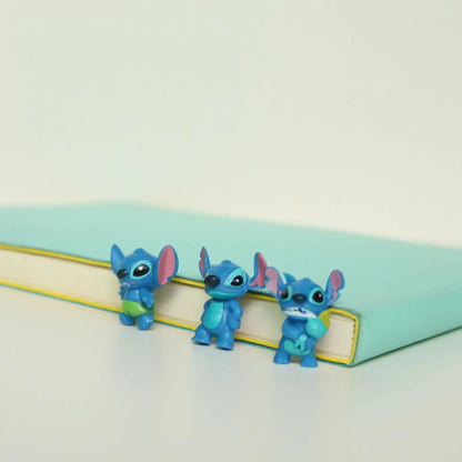 12Pcs MINI Stitch Anime Figurine Dolls 3CM Cartoon Lilo and Stitch Action Figures Collectible Decoration Model Toys Kids Gift