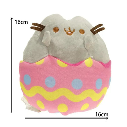 Multiple Pusheen Plush Throw Pillows Cute Home Bedroom Cartoon Stuffed Model Dolls Toys Girl's Room Decoration Christmas Gifts