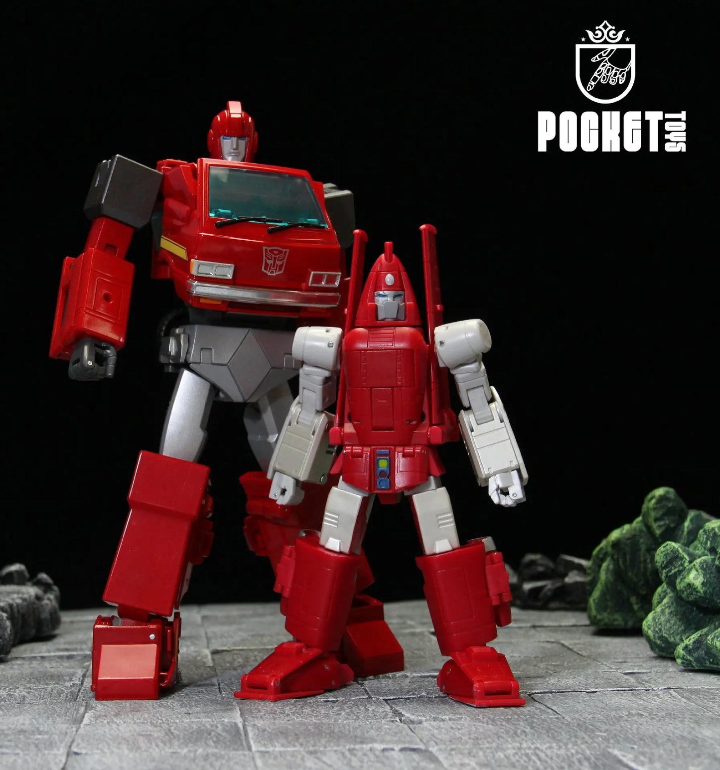 Pocket Toys Pt-M01 PTM01 Transformation Powerglide G1 Glider Of Sky Ko Dx Animated Version Small Scale Robot Action Figure