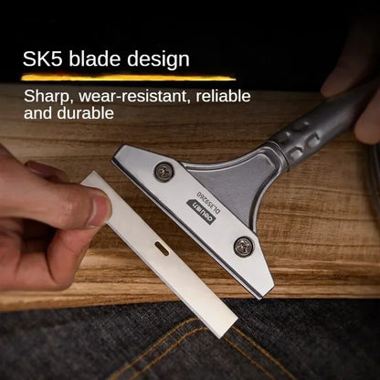 Deli Portable Cleaning Knife Cleaning Shovel Cutter Glass Floor Tiles Scraper Blade Seam Removal Household Kitchen Hand Tool